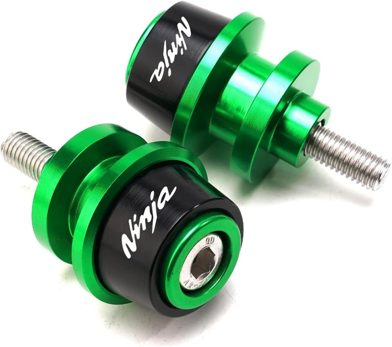 MOWOK 8MM Swingarm Spools slider Fit For Ninja 650 2017-2025 ZX-6R/ZX636 2014-2026 400 Z400 2018-2026 Ninja 1000SX 2020-2026 500 ZX4RR ZX4R ZH2 Motorcycle Accessories Stand Screws - Image 3